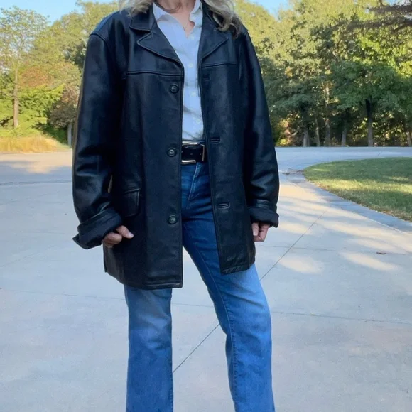 Vintage London Fog Leather Jacket - Picture 1 of 16